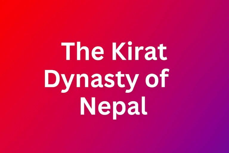 The Kirat Dynasty of Nepal The Kirat Dynasty of Nepal